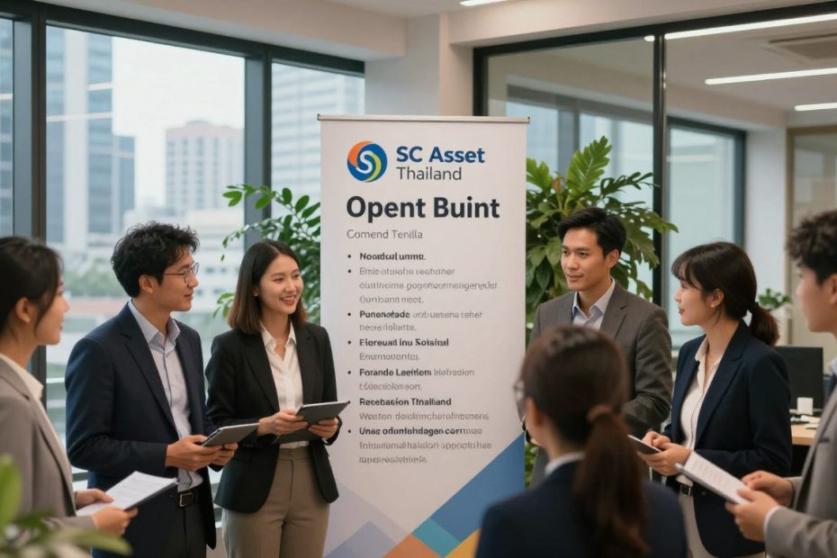 SC Asset Thailand เปิดรับสมัครตำแหน่งอะไรบ้าง? รวมข้อมูลที่ควรรู้