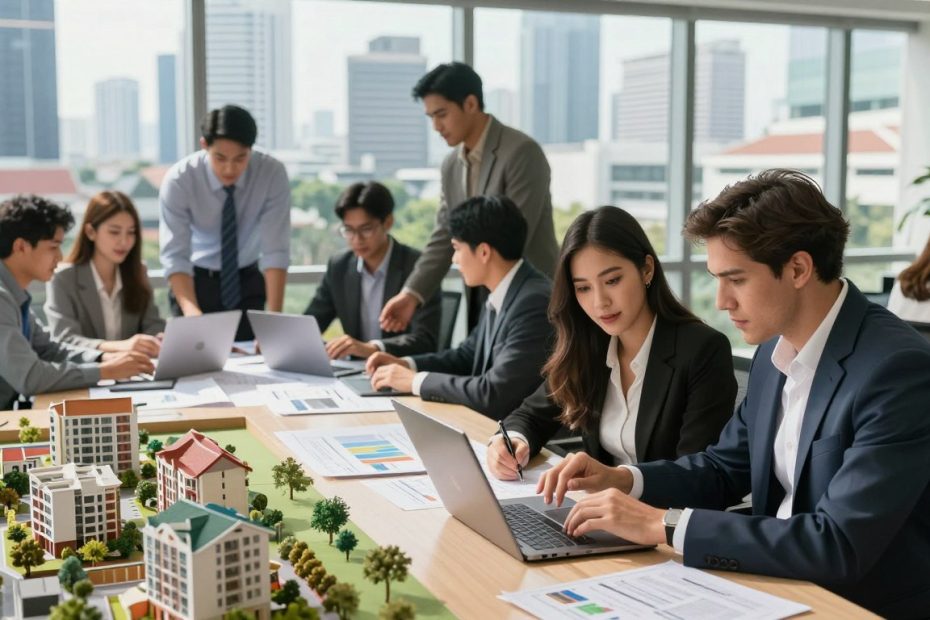 งานอสังหาริมทรัพย์ในไทย: บริษัทไหนน่าสนใจสำหรับคนหางาน